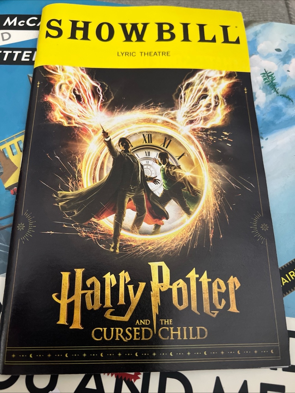 Harry Potter and the Cursed Child Broadway Playbill, Lyric Theatre NYC